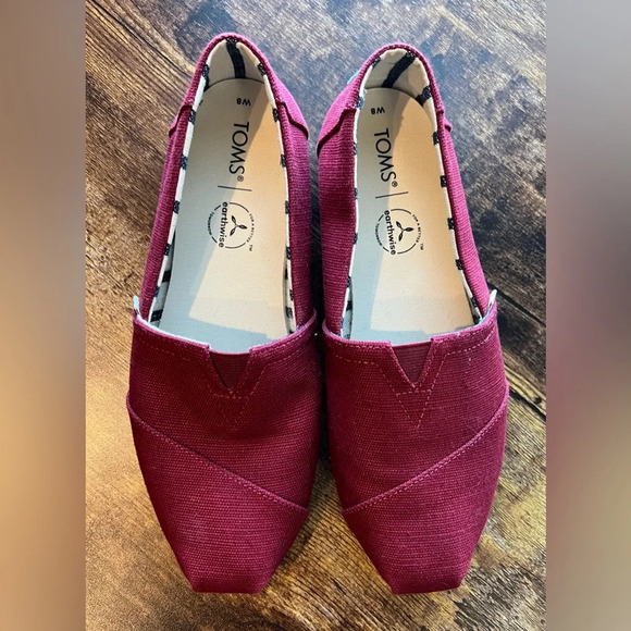 TOMS | Womens Alpargata Heritage Canvas Shoes. Size: 8 - Picture 2 of 16